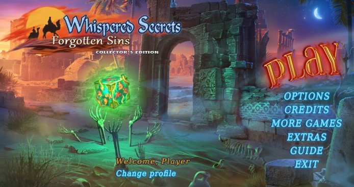 Whispered Secrets 7: Forgotten Sins Collectors Edition
