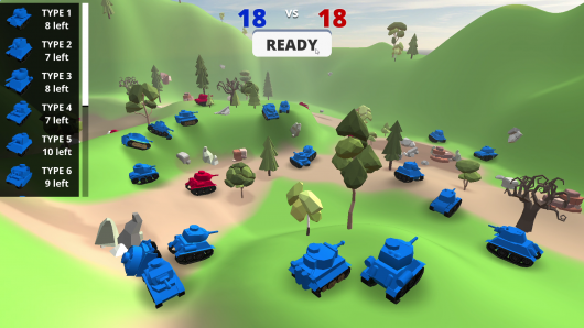 Tank Battle Simulator