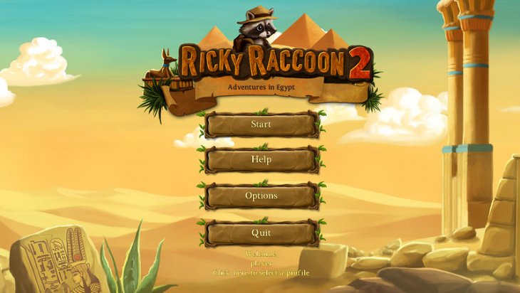 Ricky Raccoon 2 - Adventures in Egypt