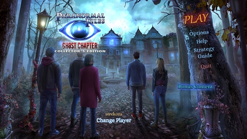 Paranormal Files 7: Ghost Chapter Collector's Edition